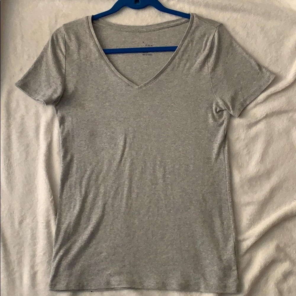 A New Day Slim Fit Short Sleeve V Neck T Shirt